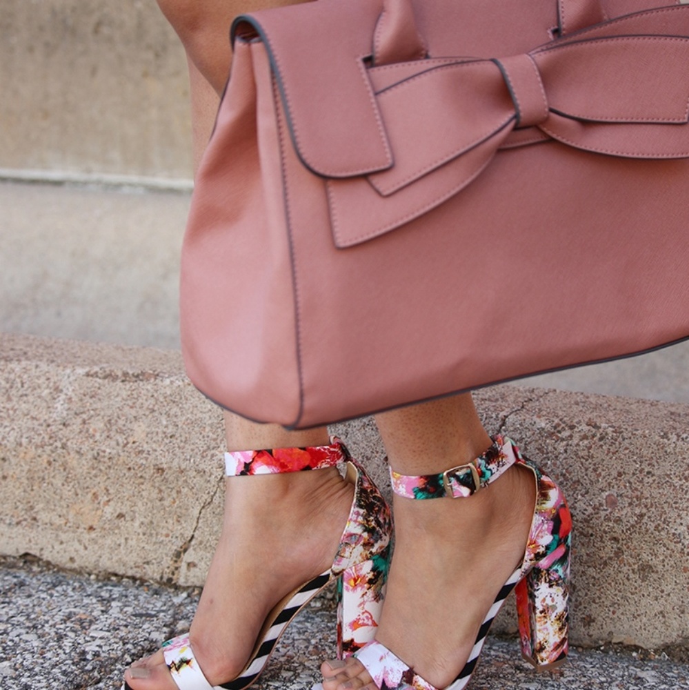 Pink Bag With Bow